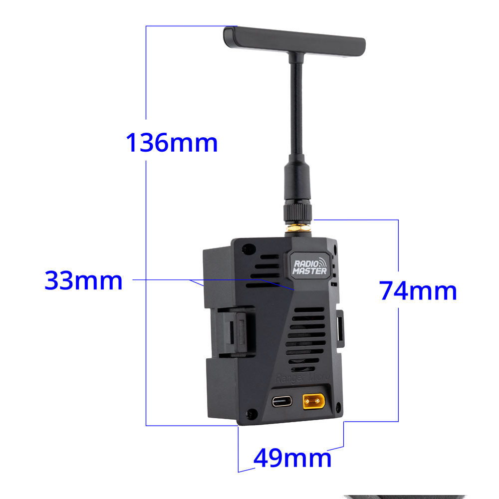 RadioMaster Ranger Micro 2.4GH - Radiomaster Ranger 2.4Ghz Elrs Module 评论和价格