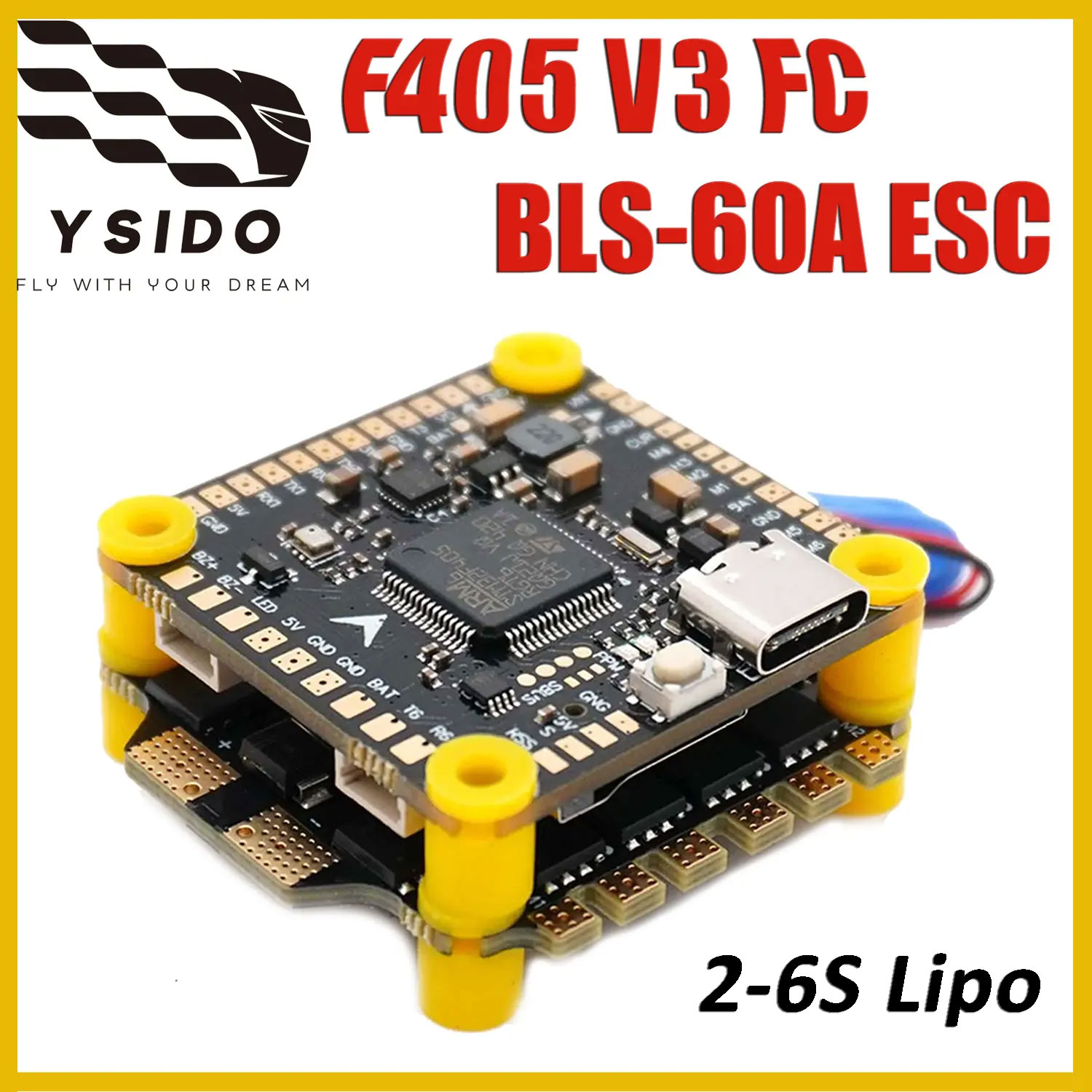 YSIDO F405 V3 Flight Control B - Mateksys Flight Controller F405 Wte 评论和价格